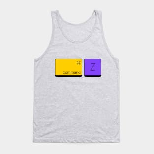 Command + Z Tank Top